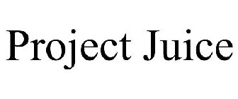 PROJECT JUICE