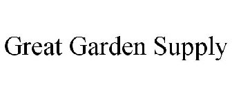 GREAT GARDEN SUPPLY