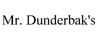 MR. DUNDERBAK'S