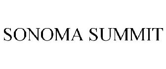 SONOMA SUMMIT