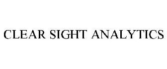 CLEAR SIGHT ANALYTICS