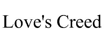 LOVE'S CREED