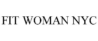 FIT WOMAN NYC