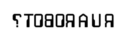 R U A ROBOT?