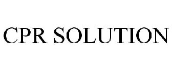 CPR SOLUTION