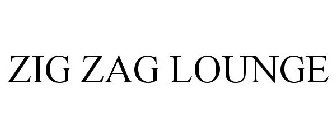 ZIG ZAG LOUNGE