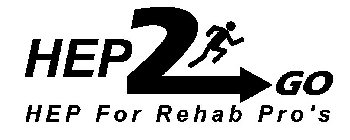 HEP2GO HEP FOR REHAB PRO'S