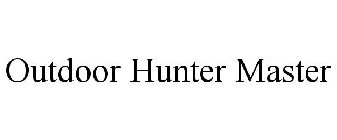 OUTDOOR HUNTER MASTER