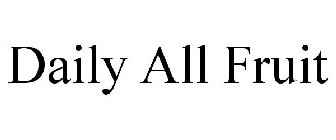 DAILY ALL FRUIT