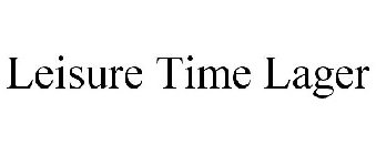 LEISURE TIME LAGER