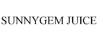 SUNNYGEM JUICE