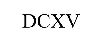 DCXV