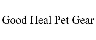 GOOD HEAL PET GEAR