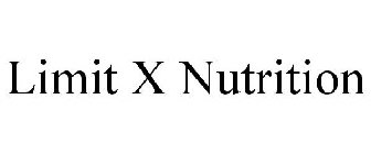 LIMIT X NUTRITION