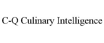 C-Q CULINARY INTELLIGENCE