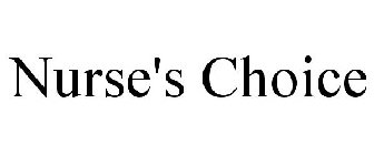 NURSE'S CHOICE