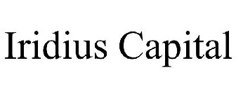 IRIDIUS CAPITAL