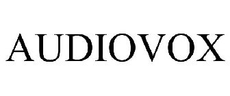 AUDIOVOX