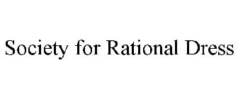 SOCIETY FOR RATIONAL DRESS