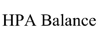 HPA BALANCE
