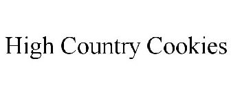 HIGH COUNTRY COOKIES