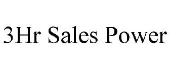 3HR SALES POWER