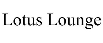 LOTUS LOUNGE