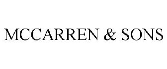 MCCARREN & SONS