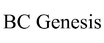 BC GENESIS
