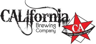 CALIFORNIA BREWING COMPANY