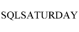 SQLSATURDAY