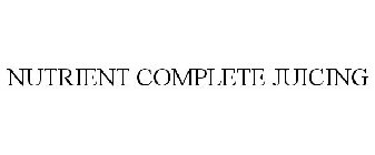 NUTRIENT COMPLETE JUICING