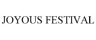 JOYOUS FESTIVAL