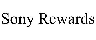 SONY REWARDS