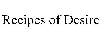 RECIPES OF DESIRE