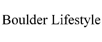 BOULDER LIFESTYLE