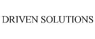 DRIVEN SOLUTIONS