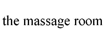 THE MASSAGE ROOM