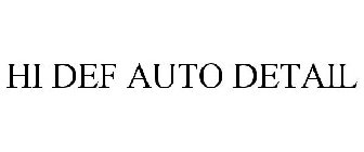 HI DEF AUTO DETAIL