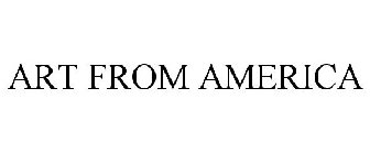 ART FROM AMERICA