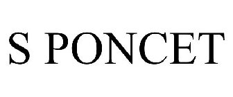 S PONCET