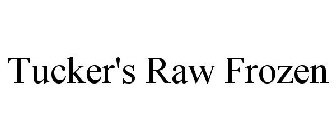 TUCKER'S RAW FROZEN