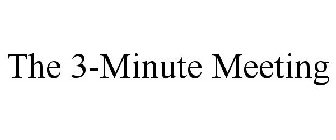 THE 3-MINUTE MEETING