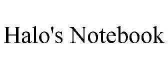HALO'S NOTEBOOK