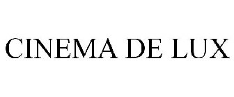 CINEMA DE LUX