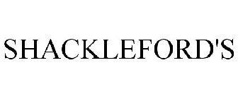 SHACKLEFORD'S