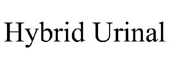 HYBRID URINAL