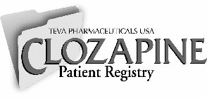 TEVA PHARMACEUTICALS USA CLOZAPINE PATIENT REGISTRY