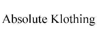 ABSOLUTE KLOTHING