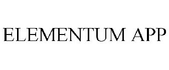 ELEMENTUM APP